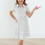 She's on the Green Polo Dress - The Nines