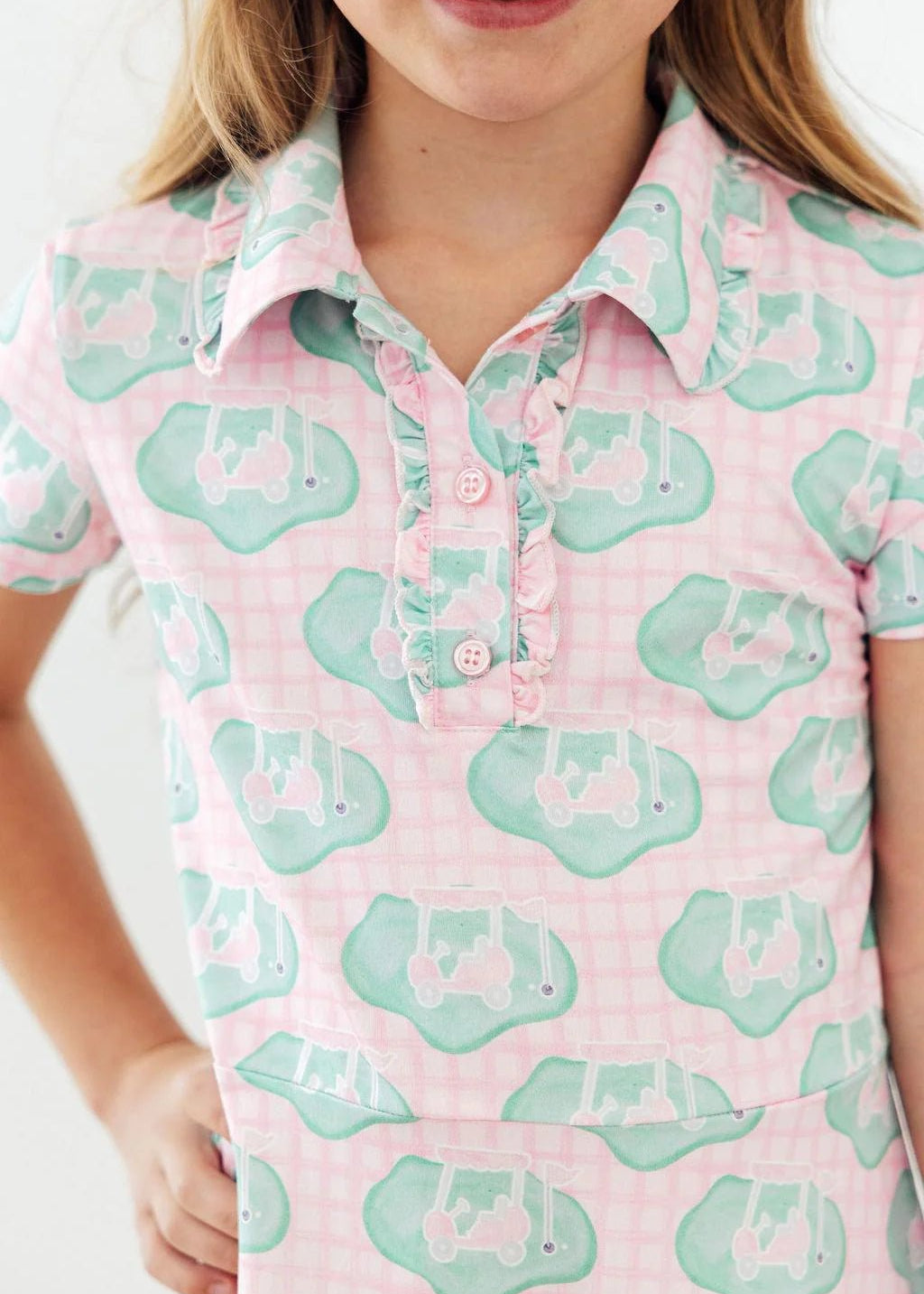 She's on the Green Polo Dress - The Nines