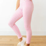 Go-Getter Gingham Active Legging - The Nines