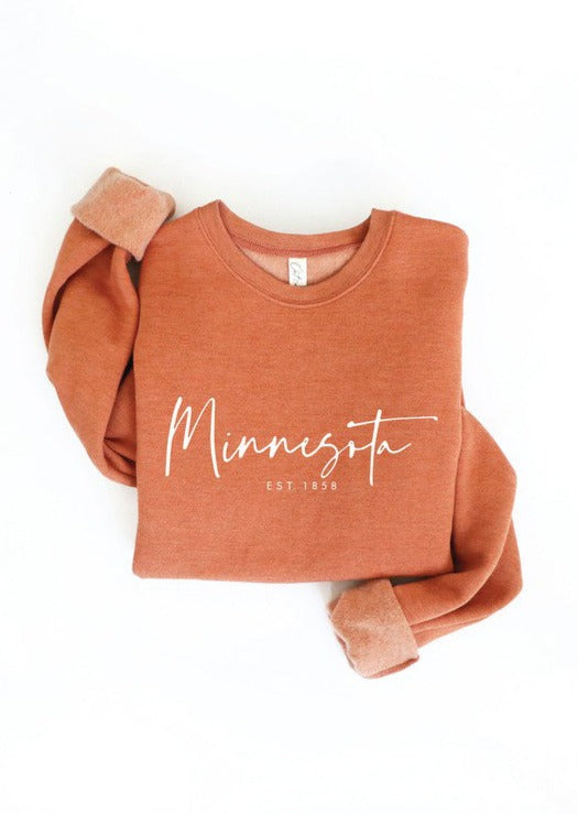 Minnesota Established 1858 Sweatshirt - 2 Colors!