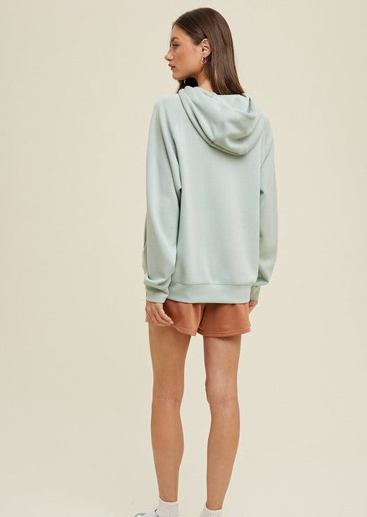 Mint Soft Touch Hoodie