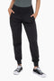 Mono B Black Micro Fleece Joggers