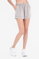 Mono B Cuffed Athleisure Shorts - 5 Colors!