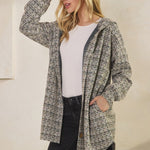 Boucle Black Multi Color Shacket - S - 3X! - The Nines