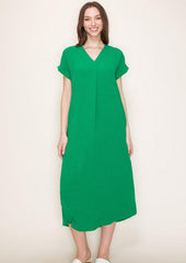 Girls Just Wanna Have Sun Midi Pocket Dresses - 2 Colors!