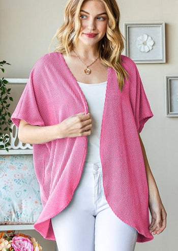 Calling On Your Ribbed Cardigan - 3 Colors!
