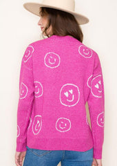 Smiley Sweaters - 2 Colors!