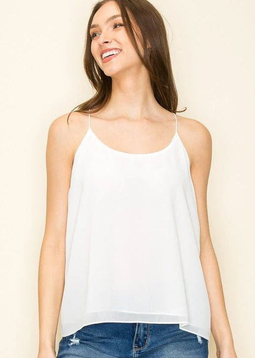 Simply Stunning Spaghetti Strap Tanks - 2 Colors! - The Nines