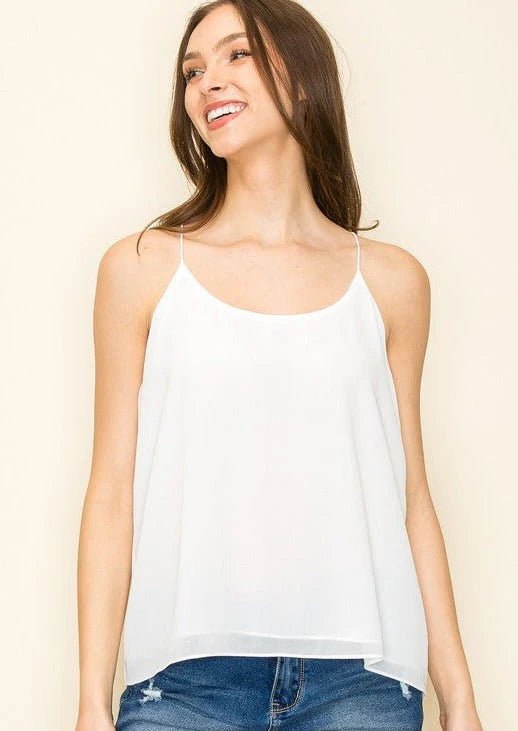 Simply Stunning Spaghetti Strap Tanks - 2 Colors! - The Nines