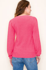 Soft & Fuzzy Square Neck Tops - 2 colors