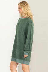 Soft & Cozy Sweatshirt Dresses - 2 colors!