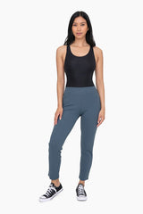 Midnight Teal Tapered Active Pant