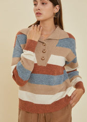 Maple & Taupe Sweater