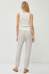 Tencel Tapered Pants - 2 Colors!