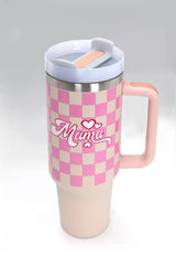 MAMA Plaid 40 OZ  Tumblers - 2 Colors!