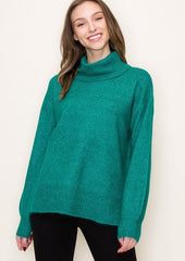 FINAL SALE - Celebrating Everything Turtleneck Sweaters - 2 Colors!
