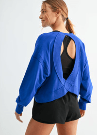 Crescent Cotton Open Back Top - 2 Colors! - The Nines