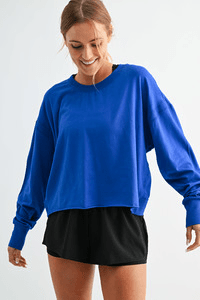 Crescent Cotton Open Back Top - 2 Colors! - The Nines