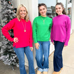 Cora Cozy Lightweight Sweater Top - 3 colors! - The Nines