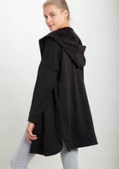 Zip Up Long Hooded Cardigan - 3 Colors!